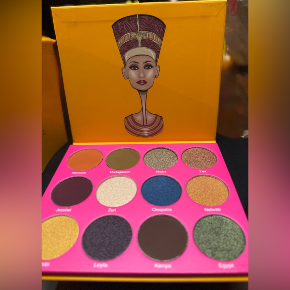 Juvia's Place Eyeshadow Palette - Vibrant Multi-Color Collection 12 shades